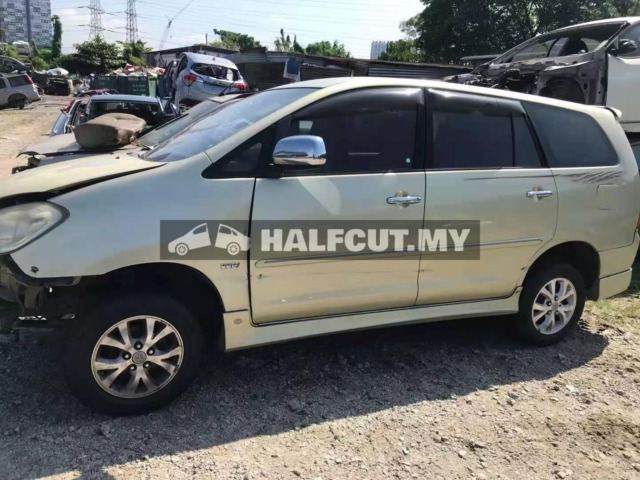 TOYOTA INNOVA 1TR AUTO FRONT AND REAR HALFCUT HALF CUT