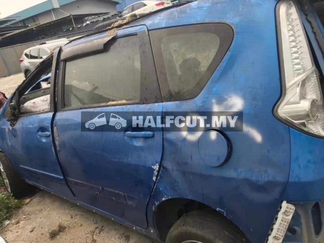 PERODUA ALZA 3SZ AUTO AAA FRONT AND REAR HALFCUT HALF CUT