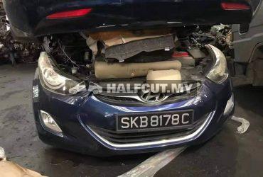 HYUNDAI ELANTRA NOSE BONNET AND FENDER HALFCUT HALF CUT