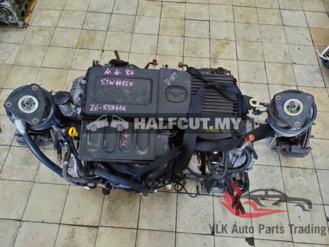 MAZDA 3 2010 1.6 Z6 ENGINE ➕ AUTO GEARBOX SET