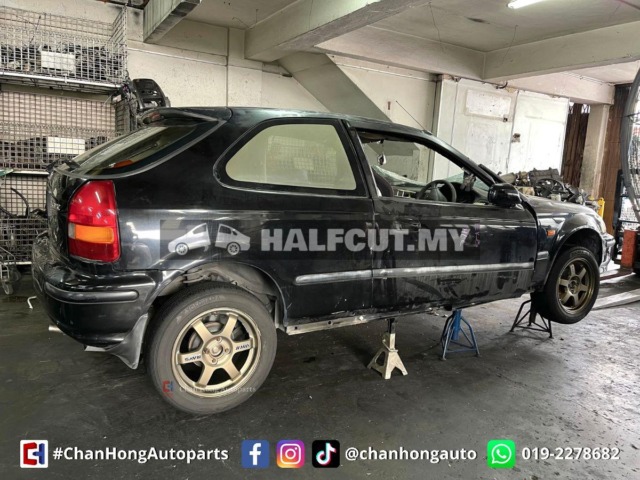 HONDA CIVIC EK3 & REAR CUT HALFCUT HALF CUT