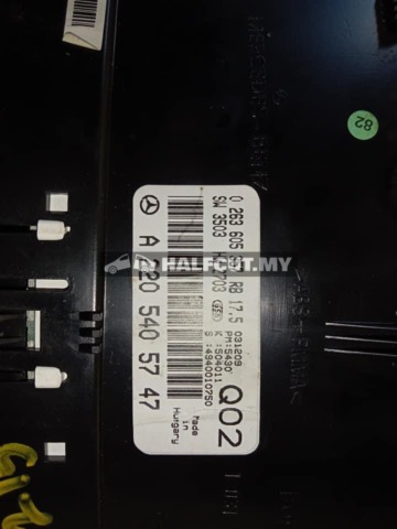 MERCEDES BENZ S-CLASS W220 METER