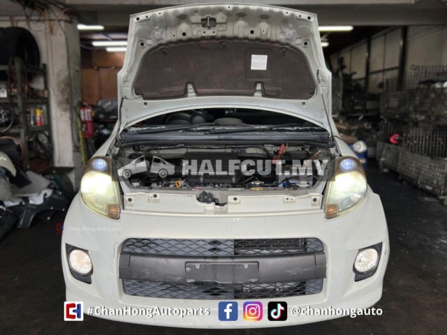 TOYOTA PASSO RACY 08 MODELLISTA HALFCUT HALF CUT