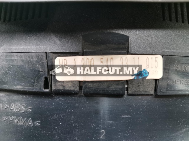 MERCEDES BENZ C-CLASS W203 METER