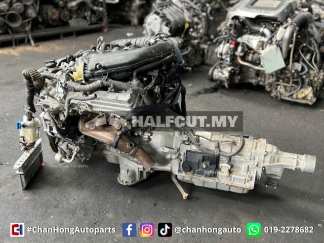 Toyota Mark X GRX120 2.5L 4GR Engine
