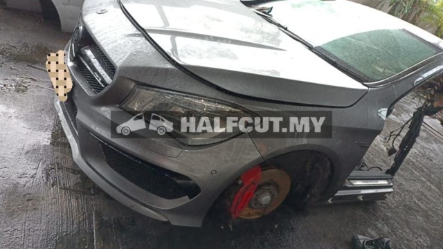 MERCEDES BENZ CLA45 AMG HALFCUT HALF CUT