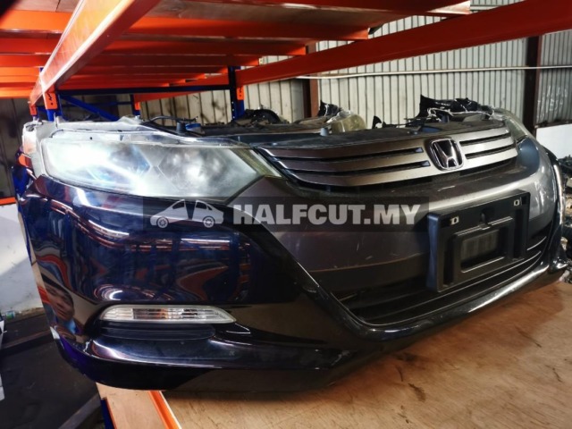 HONDA INSIGHT ZE2 HID NOSECUT NOSE CUT RADIATOR FAN FRONT REAR BUMPER HEADLAMP HEADLIGHT HEAD LAMP LIGHT GRILLE