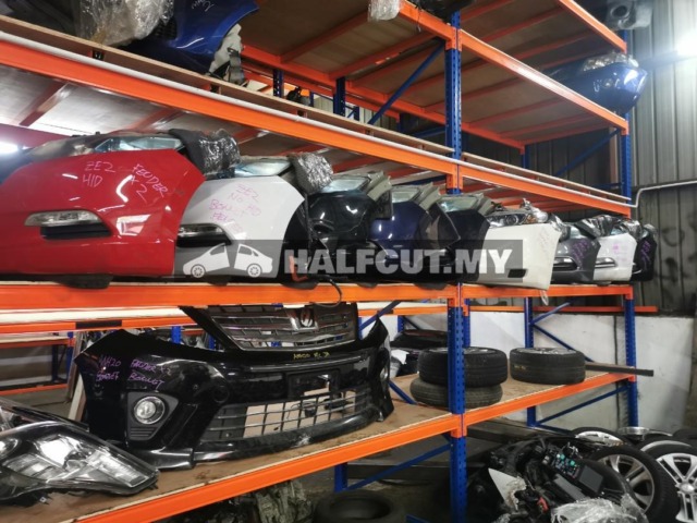 HONDA INSIGHT ZE2 NOSECUT NOSE CUT RADIATOR FAN FRONT REAR BUMPER HEADLAMP HEADLIGHT HEAD LAMP LIGHT GRILLE