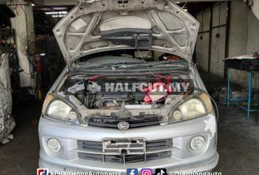 JDM PARTS DAIHATSU YRV K3-VET 1.3L-T HALFCUT HALF CUT