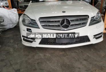 MERCEDES BENZ C CLASS W204CGI 1.8 TURBO CKD READY STOCK HALFCUT HALF CUT