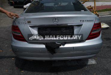 MERCEDES BENZ W204 FACELIFT COUPE C180CGI TURBO CKD READY STOCK HALFCUT HALF CUT