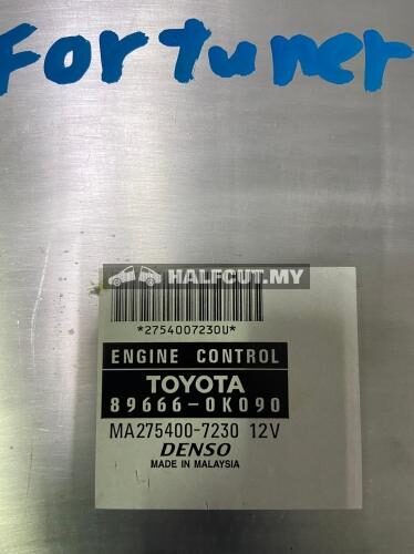ECU TOYOTA HILUX FORTUNER 89666-0K090 NEW