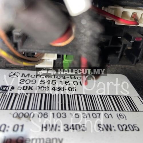 MERCEDES BENZ CLK C209 ELECTRONIC MODULE 209 545 16 01 USED