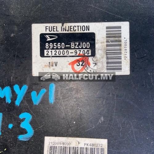 ENGINE ECU PERODUA MYVI 1.3 89560-BZJ00 USED