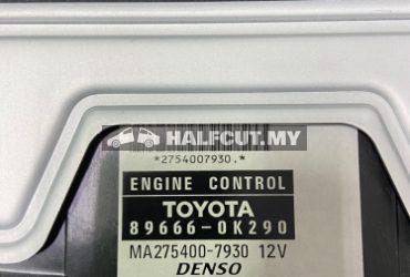 ECU TOYOTA FORTUNER 89666-0K290 NEW