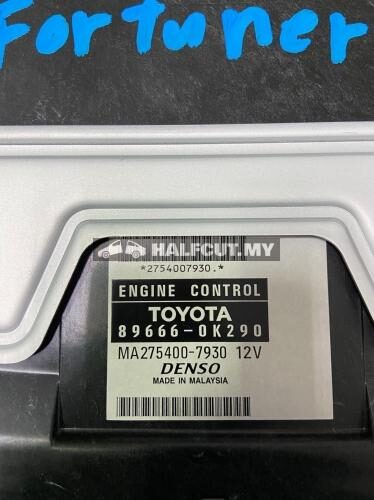 ECU TOYOTA FORTUNER 89666-0K290 NEW