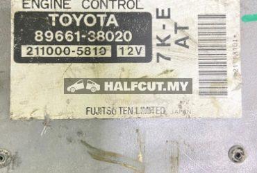 ENGINE ECU TOYOTA UNSER 89661-38020 7K USED