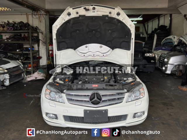 MERCEDES BENZ W204 CGI TURBO HALFCUT HALF CUT