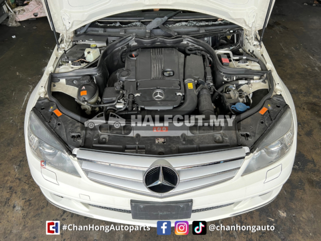 MERCEDES BENZ W204 CGI TURBO HALFCUT HALF CUT