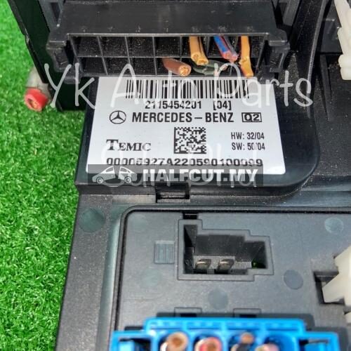 MERCEDES BENZ W211 E CLASS CONTROL UNIT SAM 2115454201 FUSE BOX USED