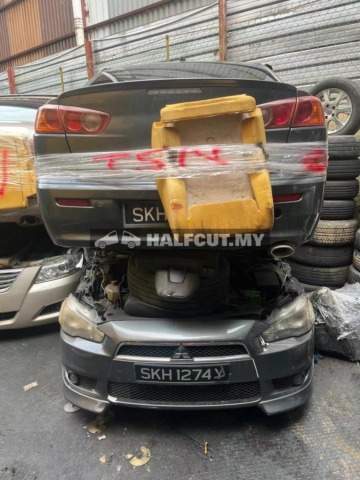 MITSUBISHI LANCER X 10 4B11 FRONT AND REAR HALFCUT HALF CUT