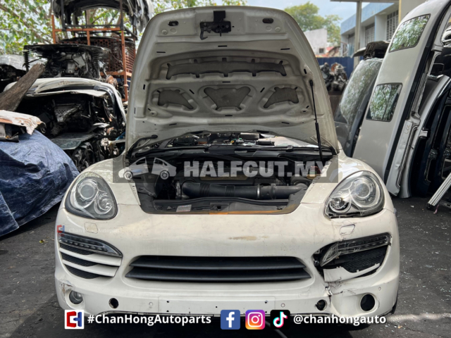 PORSCHE CAYENNE 958 M5502 ENGINE HALFCUT HALF CUT