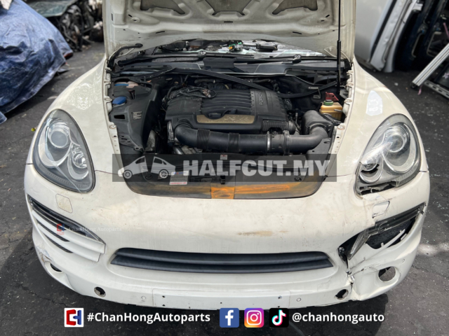 PORSCHE CAYENNE 958 M5502 ENGINE HALFCUT HALF CUT