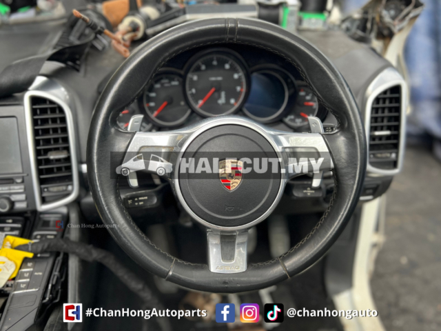 PORSCHE CAYENNE 958 M5502 ENGINE HALFCUT HALF CUT