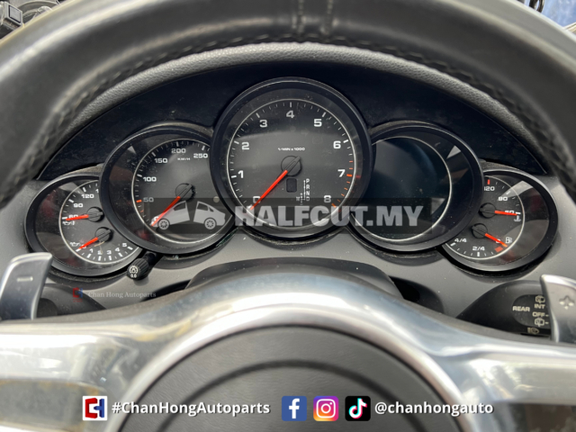 PORSCHE CAYENNE 958 M5502 ENGINE HALFCUT HALF CUT