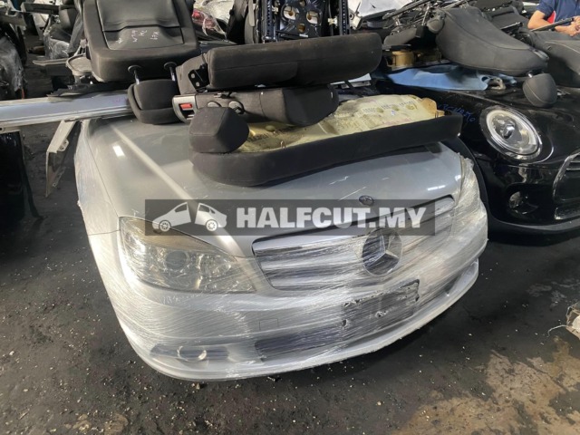 MERCEDES BENZ W204 BODY PARTS ENGINE GEARBOX HALFCUT HALF CUT