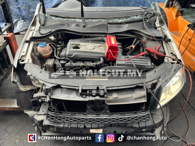 VOLKSWAGEN PASSAT B7 1.8 ENGINE HALFCUT HALF CUT