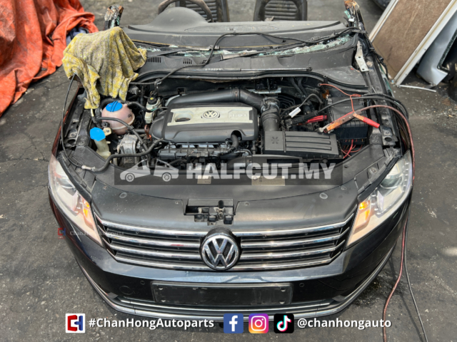 VOLKSWAGEN PASSAT B7 CCZ ENGINE HALFCUT HALF CUT