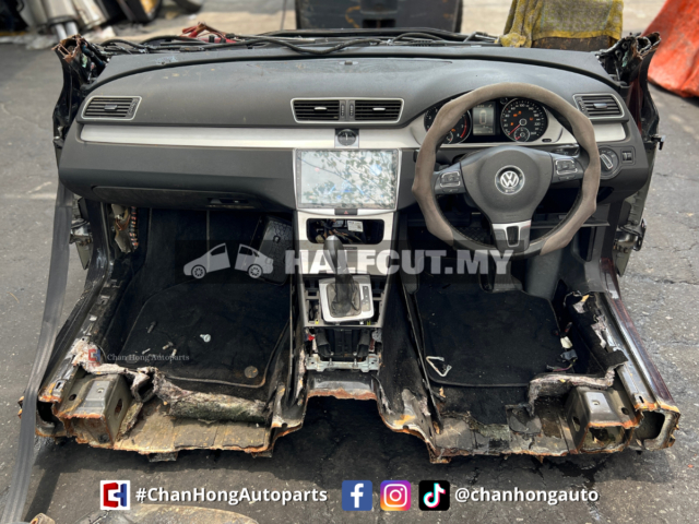 VOLKSWAGEN PASSAT B7 CCZ ENGINE HALFCUT HALF CUT