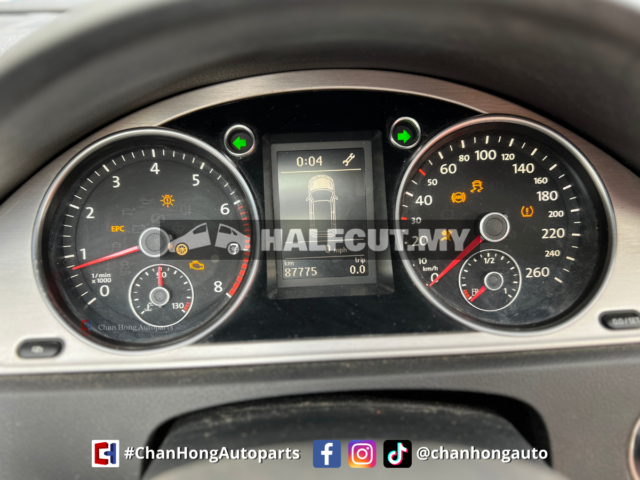 VOLKSWAGEN PASSAT B7 CCZ ENGINE HALFCUT HALF CUT