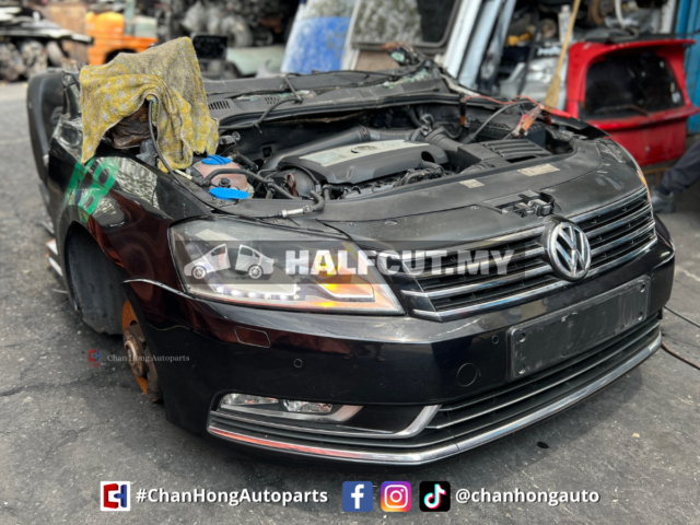VOLKSWAGEN PASSAT B7 CCZ ENGINE HALFCUT HALF CUT