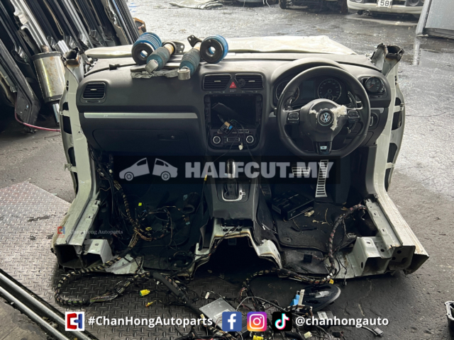 VOLKSWAGEN SCIROCCO R CDL ENGINE 2WD HALFCUT HALF CUT