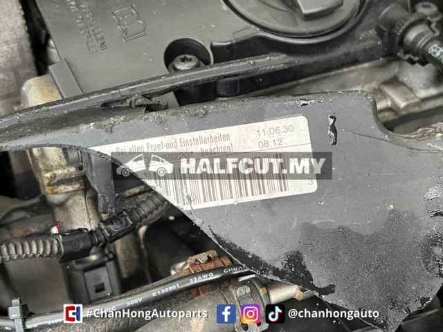 VOLKSWAGEN SCIROCCO R CDL ENGINE 2WD HALFCUT HALF CUT