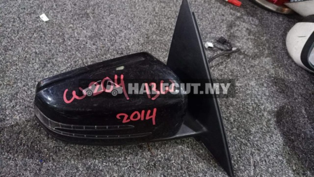 MERCEDES BENZ W204 14 SIDE MIRROR 13W RH