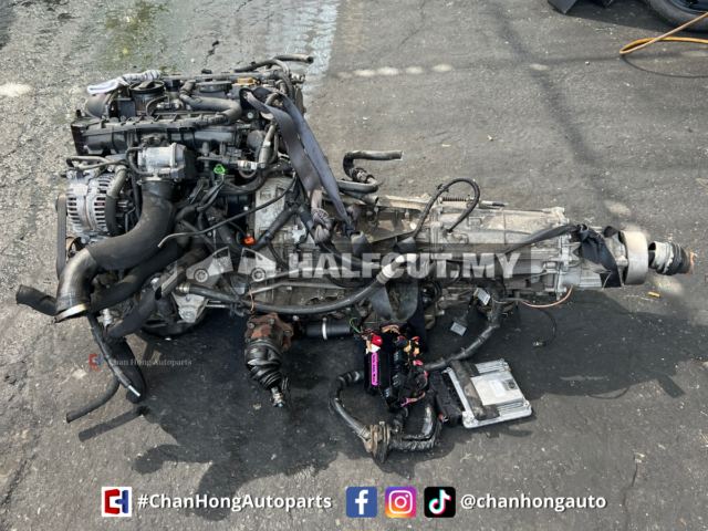 Audi A4 CDN Engine HALFCUT HALF CUT
