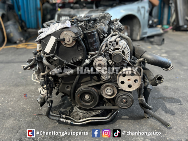 Audi A4 CDN Engine HALFCUT HALF CUT