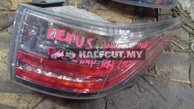 LEXUS CT200 14 RH TAILLAMP TAILLIGHT TAIL REAR LAMP LIGHT