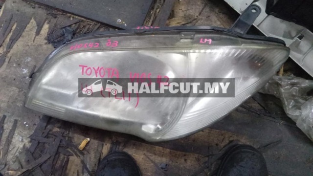 TOYOTA VIOS 42 03 LH HEADLAMP HEADLIGHT HEAD LAMP LIGHT