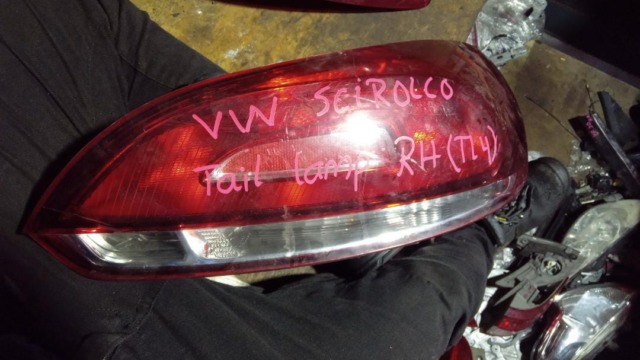 VOLKSWAGEN SCIROCCO RH TAILLAMP TAILLIGHT TAIL REAR LAMP LIGHT