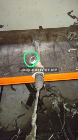 PROTON SAGA FLX 2011 STEERING RACK
