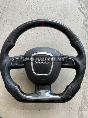 AUDI A4 B8 S LINE CARBON STEERING WHEEL