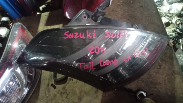SUZUKI SWIFT 2011 LH TAILLAMP TAILLIGHT TAIL REAR LAMP LIGHT