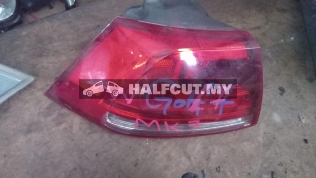VOLKSWAGEN GOLF VII LH TAILLAMP TAILLIGHT TAIL REAR LAMP LIGHT