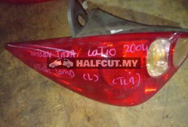 NISSAN TIIDA LATIO 2004 LH TAILLAMP TAILLIGHT TAIL REAR LAMP LIGHT