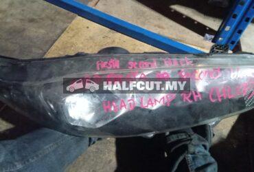 FORD FIESTA SECOND BLACK RH HL17 HEADLAMP HEADLIGHT HEAD LAMP LIGHT