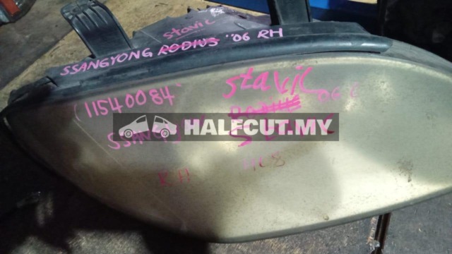 SSANGYONG STAVIC 06 11540084 RH HL8 HEADLAMP HEADLIGHT HEAD LAMP LIGHT